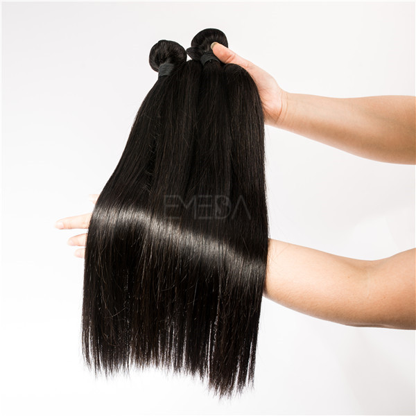 Virgin Silky Straight Wave Style Brazilian human hair extensions CX005